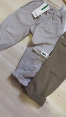 Calça cargo jacaré